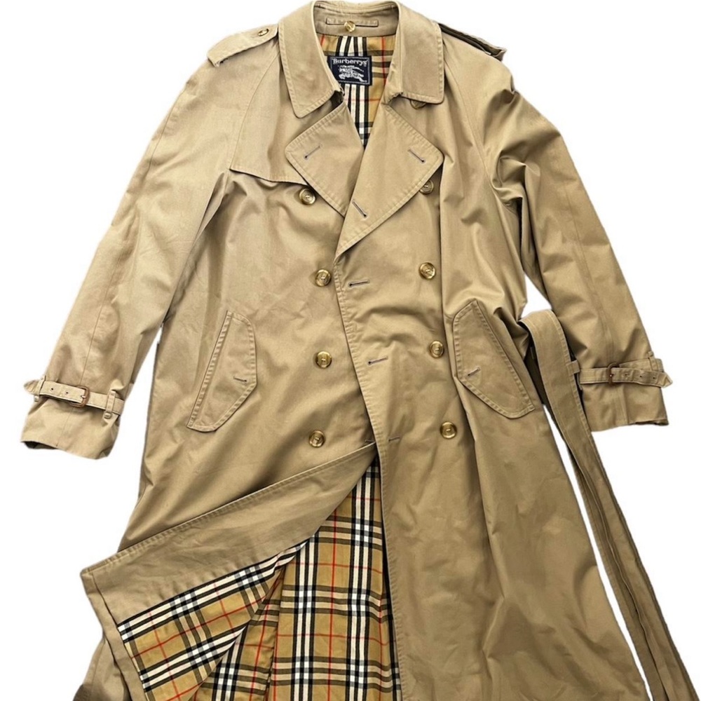BURBERRY XXLONG KENSINGTON HERITAGE TRENCH COAT,
